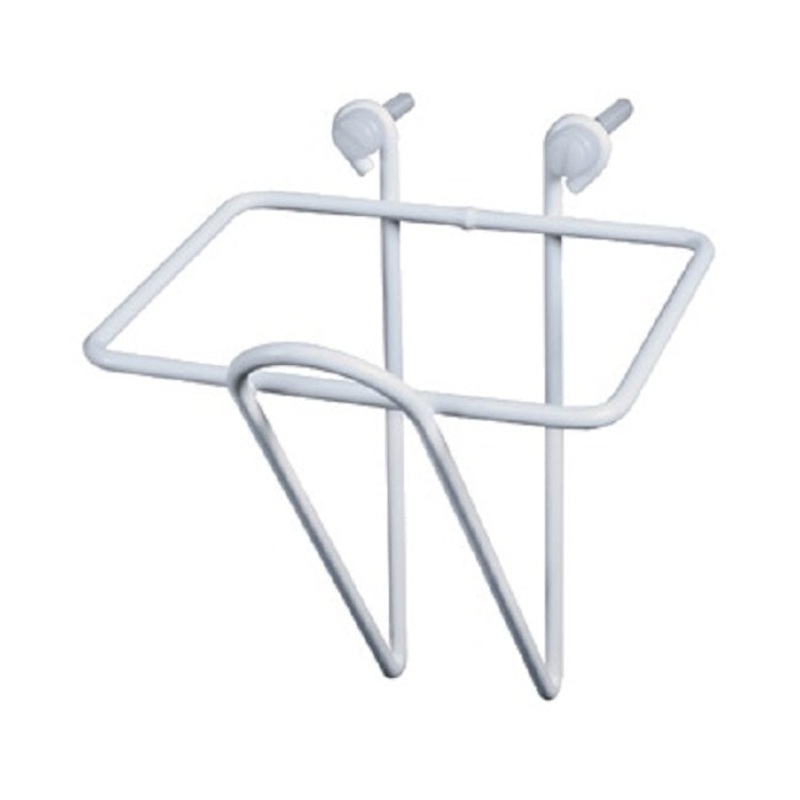 Bar Maid CR-850L Wall-Mounted Large Scoop Holder - Holds  32 oz. & 82 oz. Scoops - White