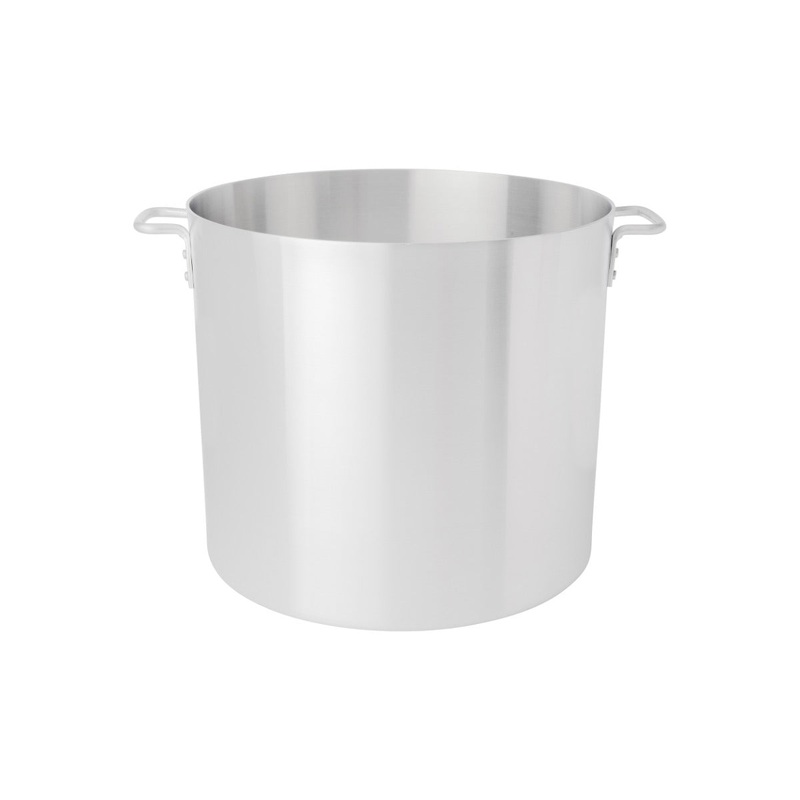 Browne 5813180 Thermalloy Standard Weight Aluminum Stock Pot 80 qt.