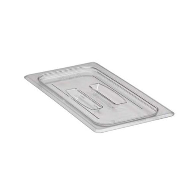 Cambro 30CWCH135 Camwear Polycarbonate Food Pan Cover - 1/3 Size - Clear