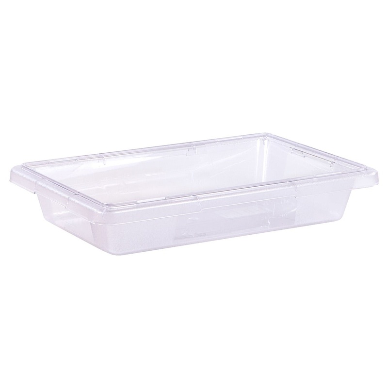 Carlisle 1061007 StorPlus Polycarbonate Food Storage Box 18" x 12" x 3-1/2"H - Clear