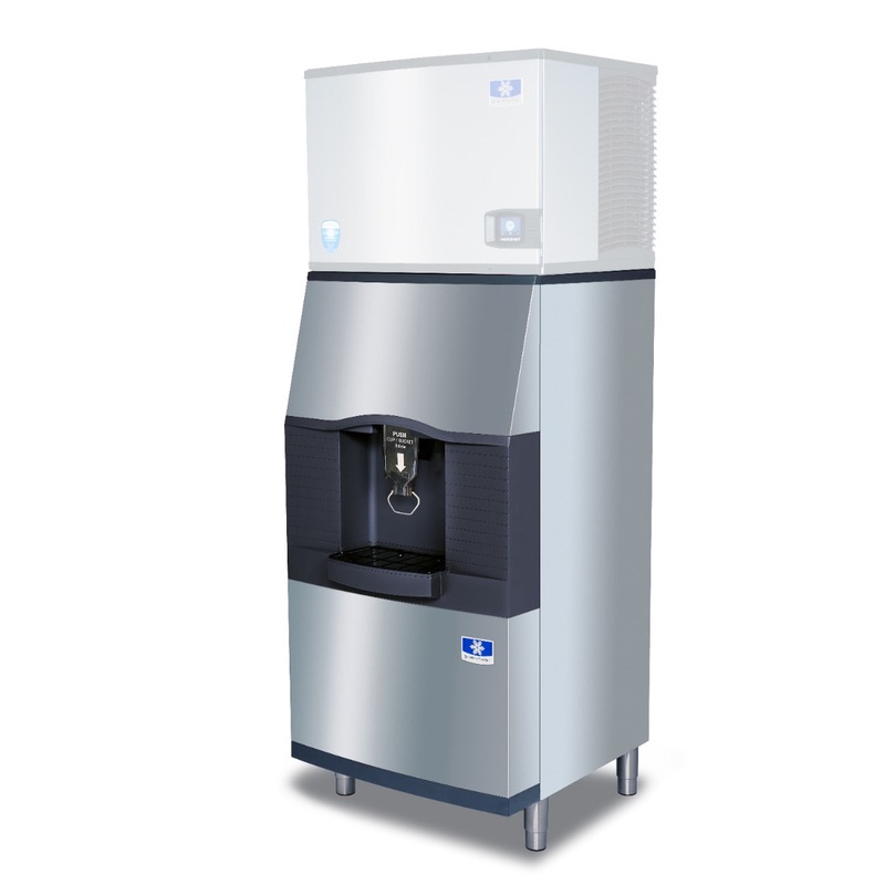 Manitowoc SPA312 Floor Model Touchless Lever Hotel / Vending Ice Dispenser 30" - 180 lb. Capacity
