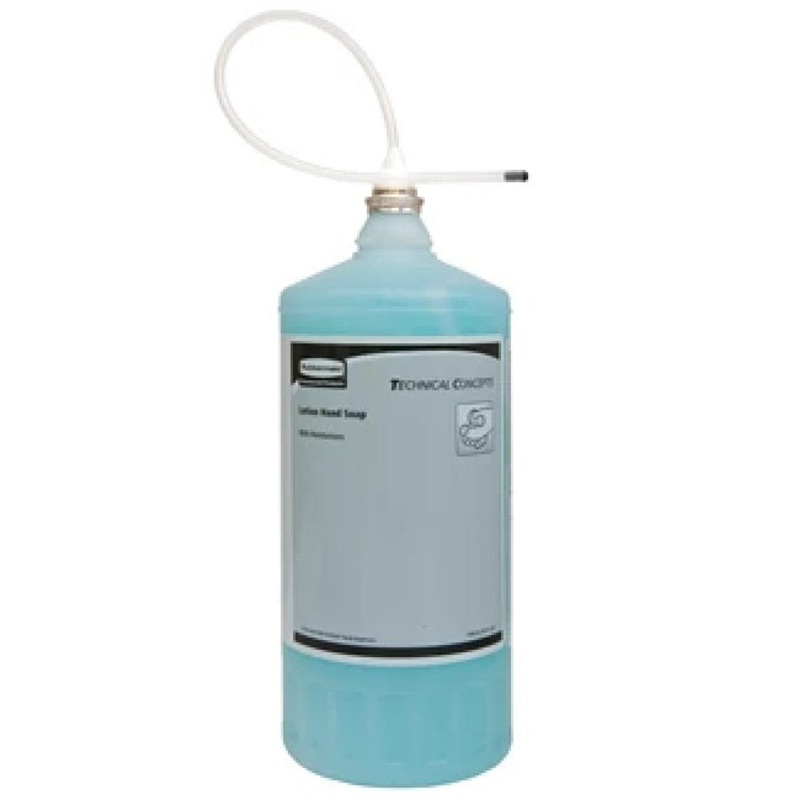 Rubbermaid FG4015411 TC OneShot Pure & Natural Lotion Hand Soap Refill 1,600 ml - Passionflower - for OneShot Dispensers - 4/Case