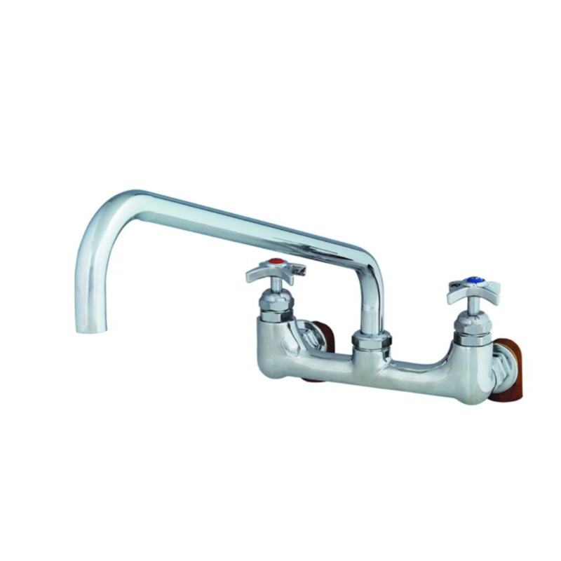 T&S Brass B-0291 Splash Mount Pot Filler Sink Faucet w/ 18" Swing Nozzle