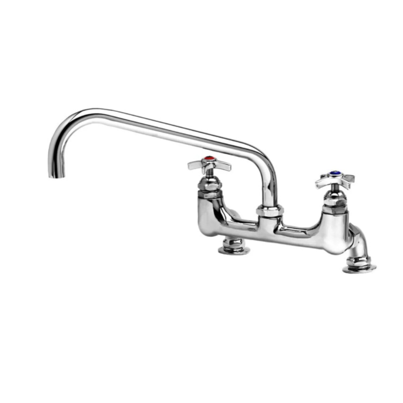 T&S Brass B-0293 Deck Mount Pot Filler Sink Faucet w/ 12" Swing Nozzle