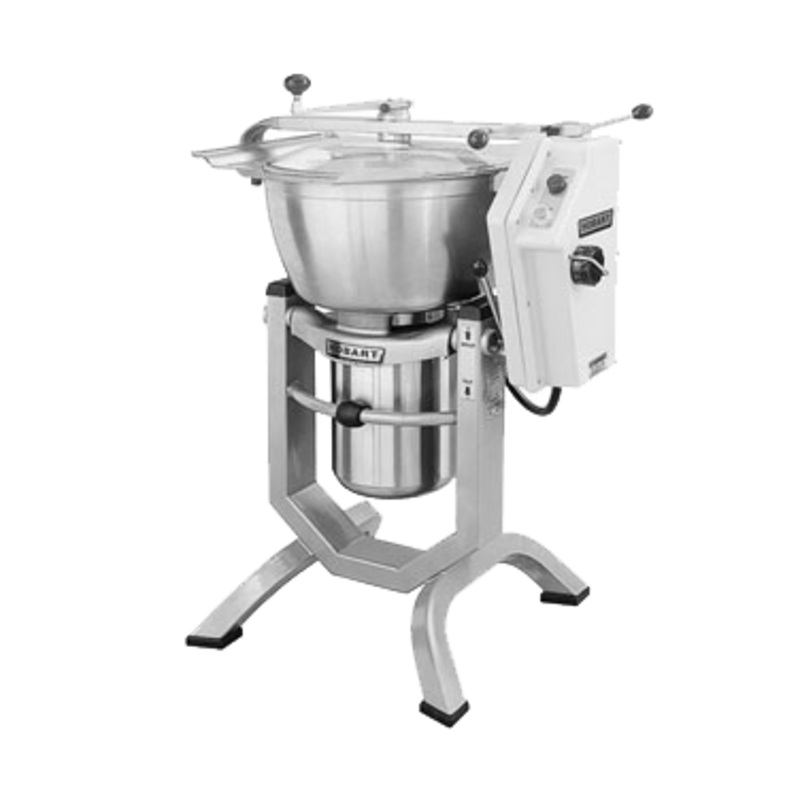 Hobart HCM450-3 45 qt Cutter Mixer w/ Stainless Tilting Bowl & 5 HP Motor, 460v/3ph
