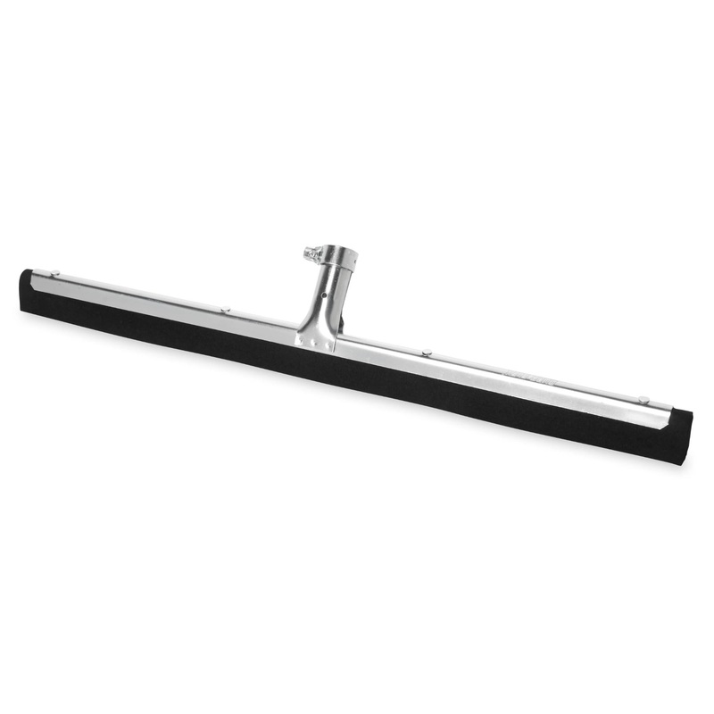 Rubbermaid FG9C2700BLA Standard-Duty Double Foam Floor Squeegee with Metal Frame 22" - Black