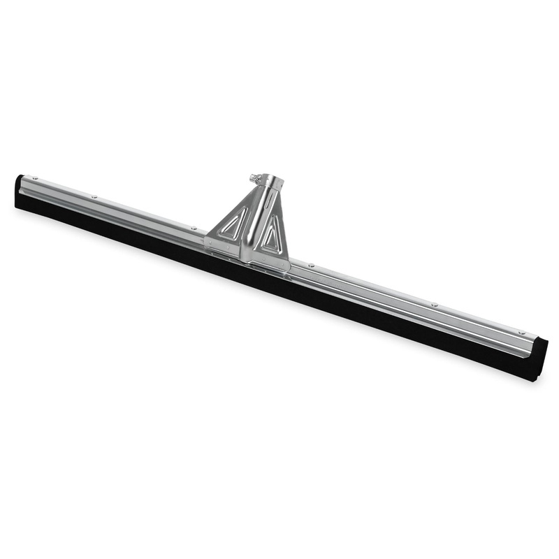 Rubbermaid FG9C2900BLA Heavy-Duty Double Foam Floor Squeegee with Metal Frame 30" - Black