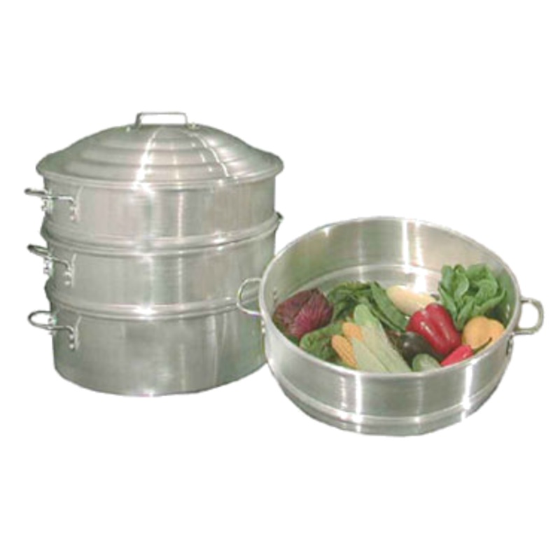 Town 34414 14" Chinese Steamer Basket, 7/8" Perforations, Aluminum