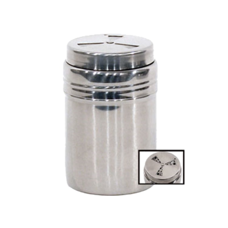 Town 37594 9 oz Dredge/Shaker w/ Adjustable Lid, Stainless
