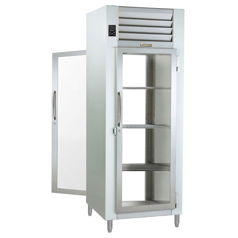 Traulsen RHF132WP-FHG Spec-Line 1-Section 1 Glass Door Reach-In Pass-Thru Heated Holding Cabinet 30" - 25.73 cu. ft.