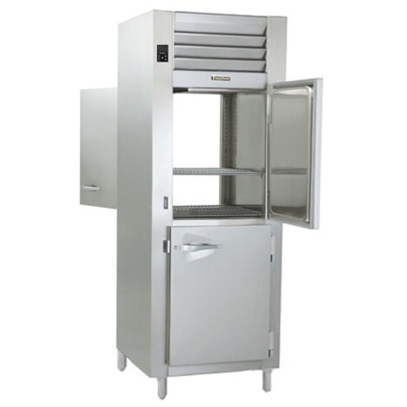 Traulsen RHF132WP-HHS Spec-Line 1-Section 2 Solid Half Door Reach-In Pass-Thru Heated Holding Cabinet 30" - 24.86 cu. ft.
