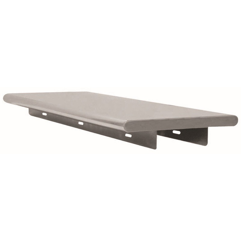 Advance Tabco PA-18-36 Stainless Steel Wall Mounted Pass-Thru Shelf 36" x 18"