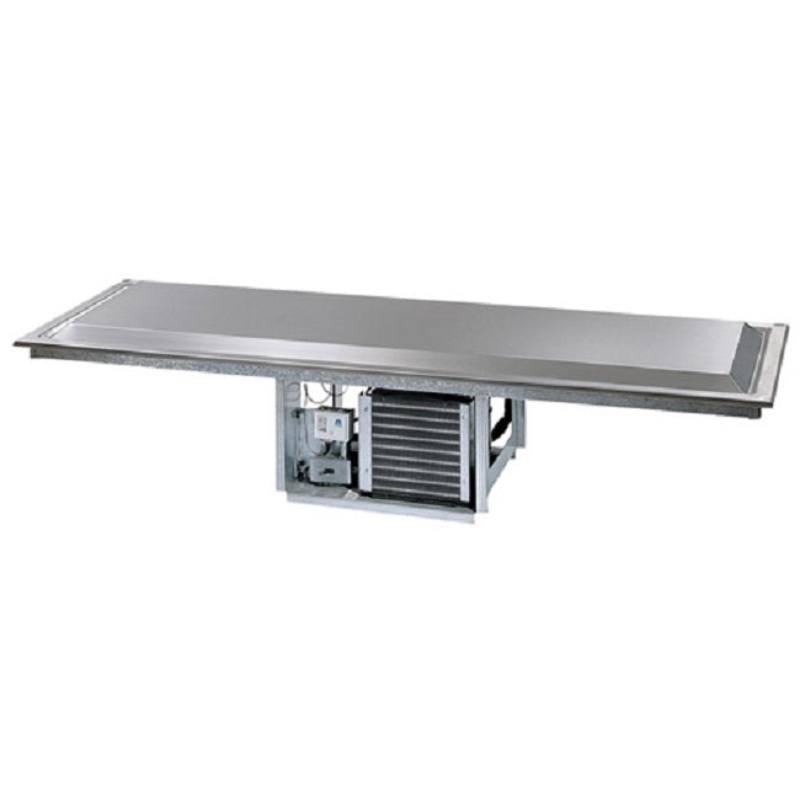 Clearance Delfield N8245P Stainless Steel Elevated Drop-In Frost Top with Built-In Compressor 45" - 115v