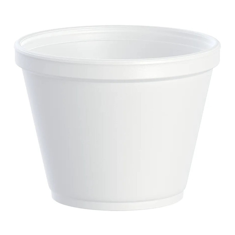 Dart 12SJ20 Insulated Foam Container Cup 12 oz (Case of 500) Restaurant Disposable Containers