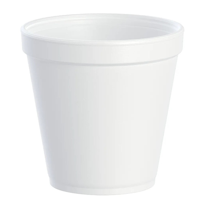 Dart 16MJ20 Insulated Foam Container Cup 16 oz (Case of 500) Restaurant Disposable Containers
