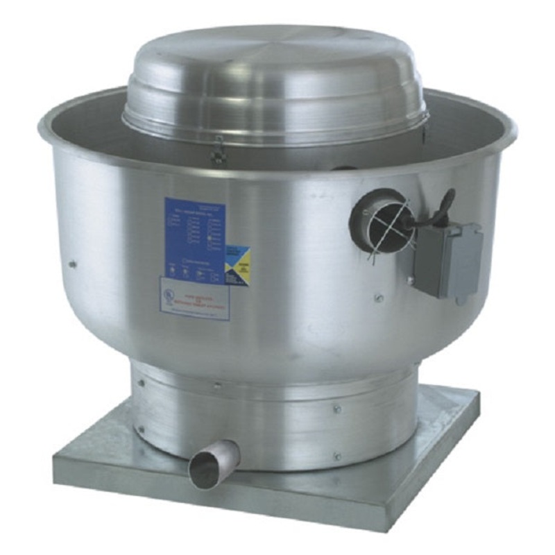 EconAir DU200HFA 4500-6000 Direct Drive Centrifugal Upblast Exhaust Fan 4500-6000 CFM - 200/240v/3-ph