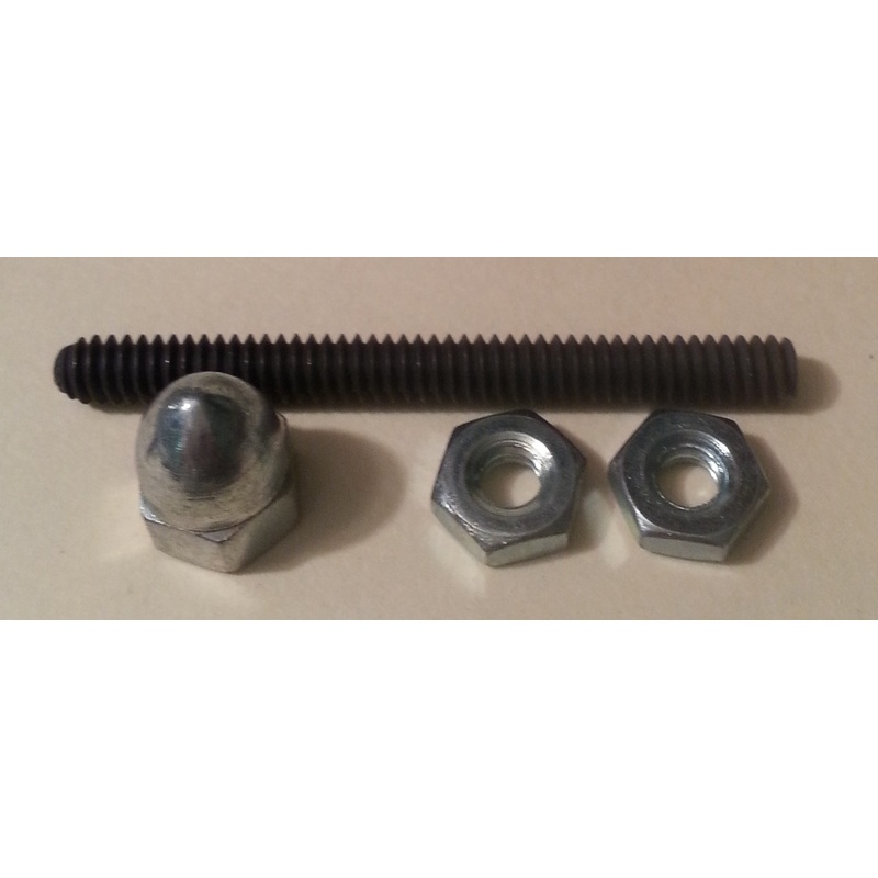 Gold Medal Products 47051 Kettle Stud with Acorn Nut and Hex Nuts