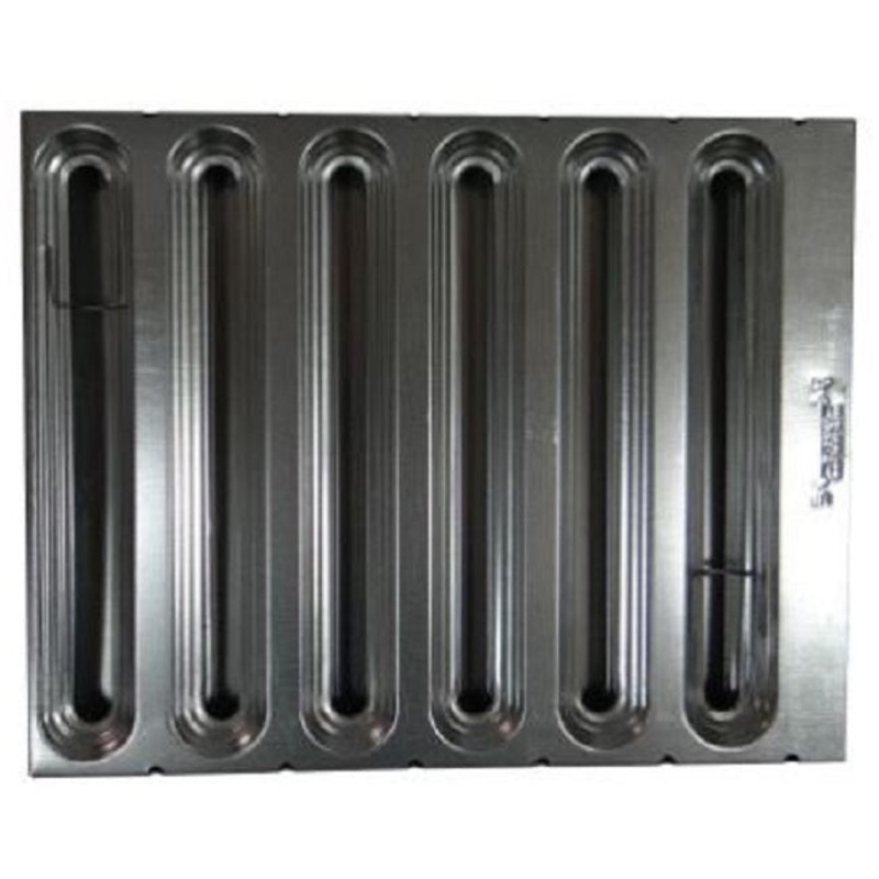 Kason 6796020200200 Stainless Steel Hood Grease Baffle Filter 20"H x 20"W