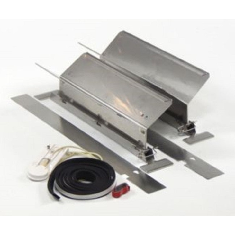 Manitowoc K-00383 Ice Deflector Kit - for Two iF1400C, iF1800C and iF2100C Units Side-by-Side on F-Style or non-Manitowoc Bins