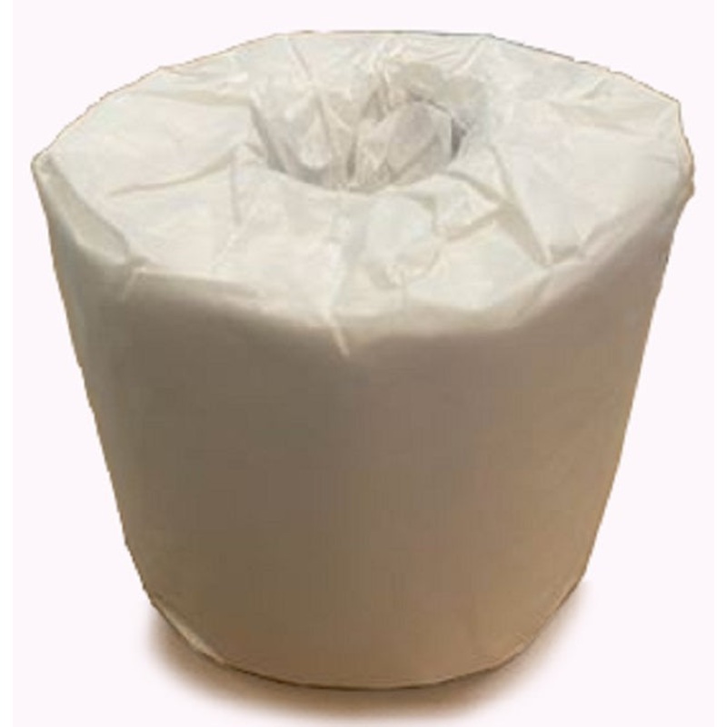 Matera SL-FH-TRR34 White 2-Ply 500 Sheet Toilet Tissue Paper Roll 4" Dia. - 96/Case