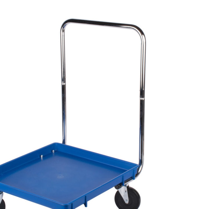 Vollrath 1698 Traex Chrome Plated Dolly Handle - 30" x 20 1/2"