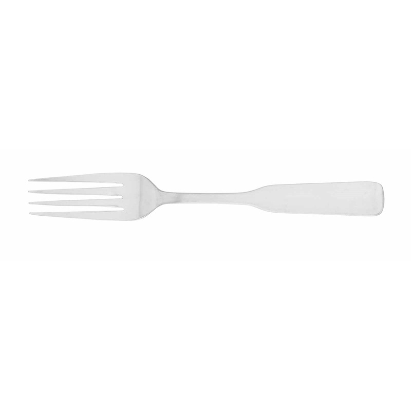Walco WL4705 Derby 18/0 Stainless Steel Dinner Fork 7-7/16" - 24/Box