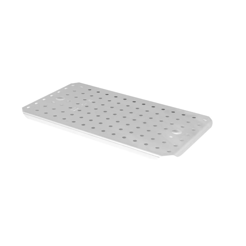 Vollrath 20000 Super Pan V Stainless Steel Steam Table Food Pan False Bottom with Drain Holes - (1/1) Full Size - 6/Case