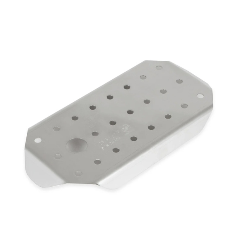 Vollrath 20400 Quarter Size Steam Table Food Pan V False Bottom, 18/8 Stainless - 6/Case
