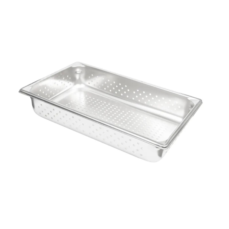 Vollrath 30043 Super Pan V Full Size Steam Table Food Pan - Stainless Steel - 6/Case