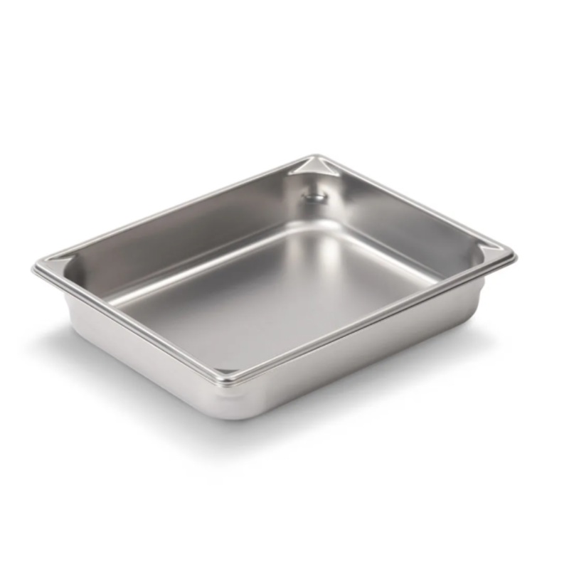 Vollrath 30162 Super Pan V Two Third Size Steam Table Food Pan - Stainless Steel - 3/Case