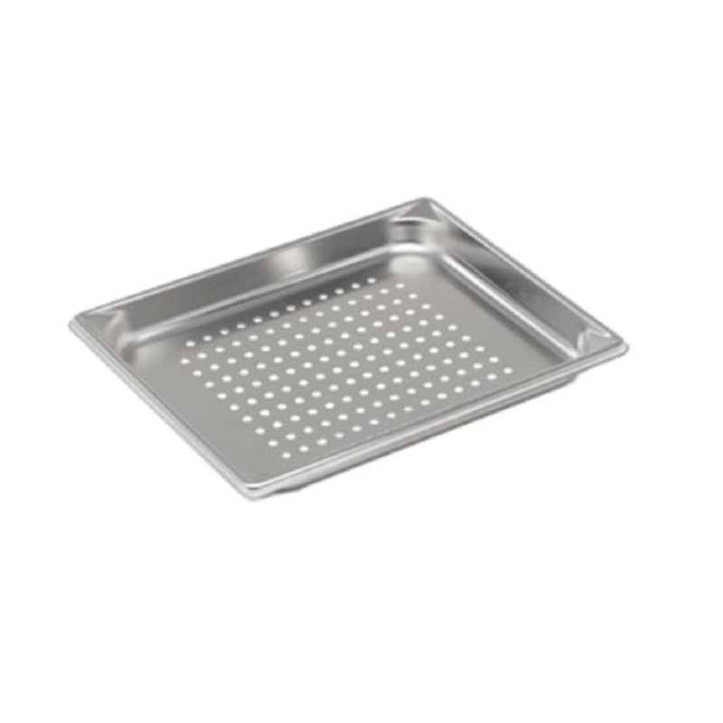 Vollrath 30213 Half Size Super Pan V Perforated Steam Table Pan / Hotel Pan, 1-1/4" Deep - 6/Case