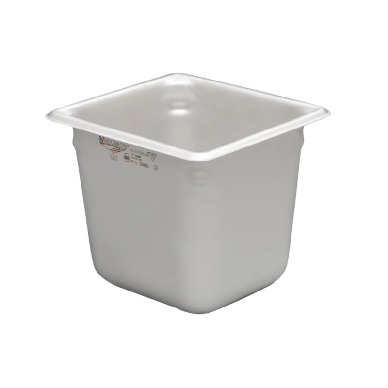 Vollrath 30662 Super Pan V Sixth Size Steam Table Food Pan - Stainless Steel - 6/Case