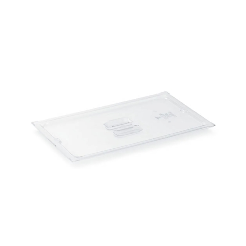 Vollrath 31300 1/3 Size SoCover Food Pan Cover - Clear - 6/Case