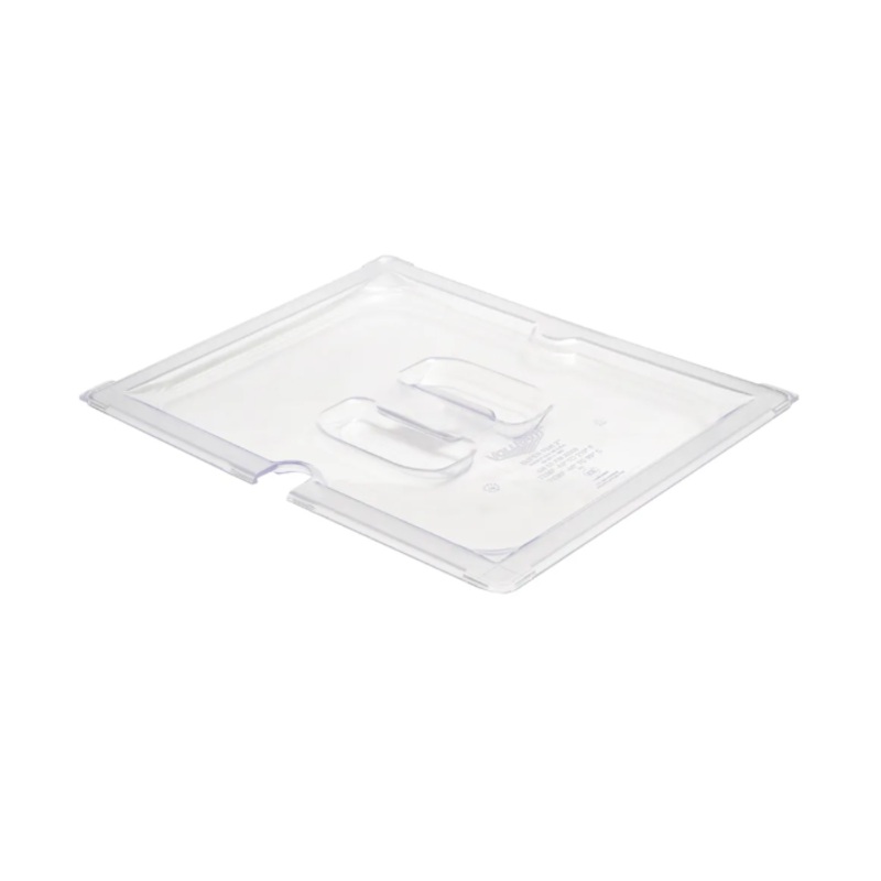 Vollrath 32200 Half-Size Slotted Food Pan Cover - Clear - 6/Case