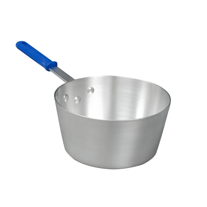 Vollrath 434312 3 3/4 qt Wear-Ever Aluminum Saucepan w/ Solid Silicone Handle - 6ea/Case