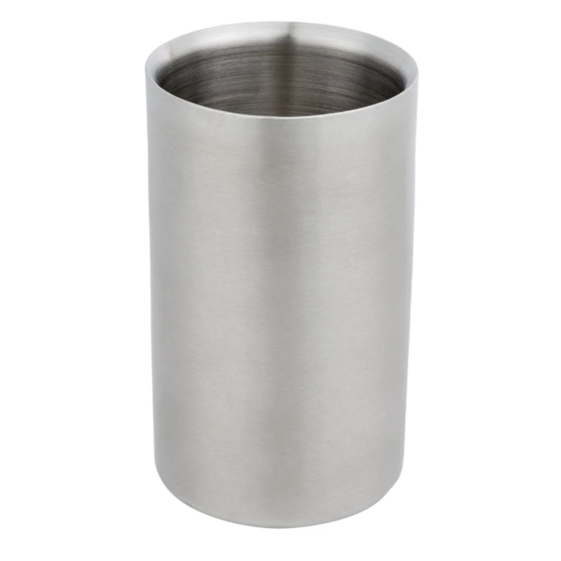 Vollrath 47605 7 3/4" Double Walled Wine Chiller - Stainless Steel, Satin Finish