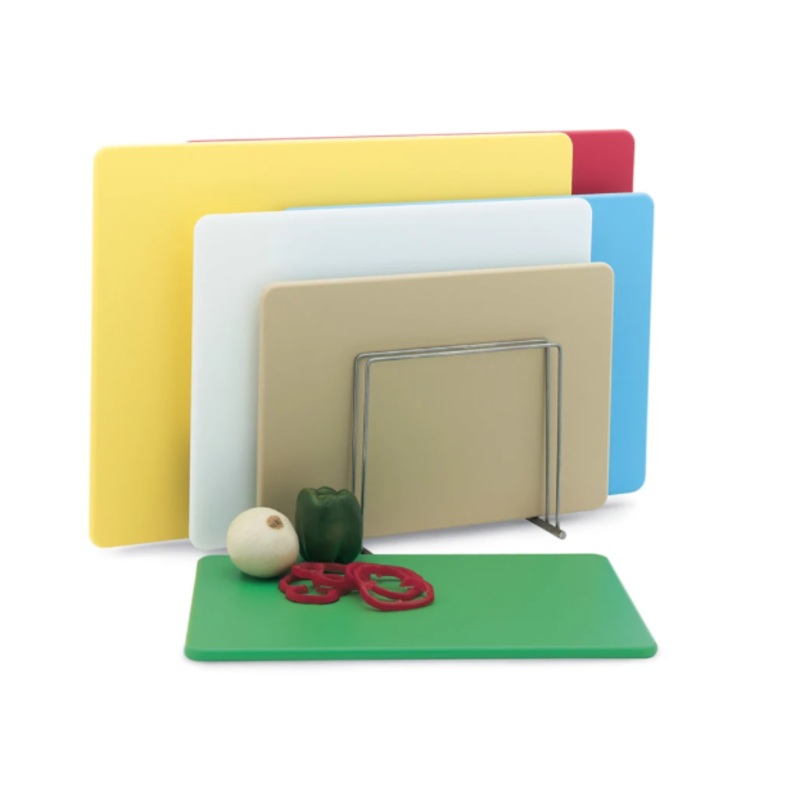 Vollrath 5200211 Cutting Board Set w/ (6) Boards - 15" x 20", Assorted Colors