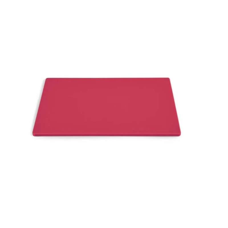 Vollrath 5200340 Poly Cutting Board - 18 x 24 x 1/2" Red - 6ea/Case