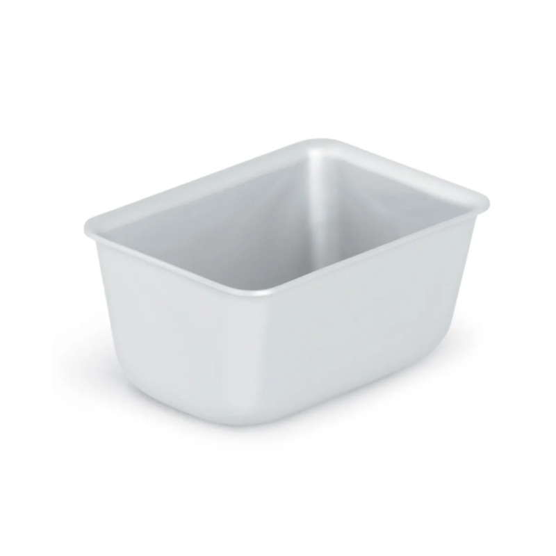 Vollrath 5431 1 lb Loaf Pan - 3 3/8x5x2 1/2" Aluminum - 12ea/Case