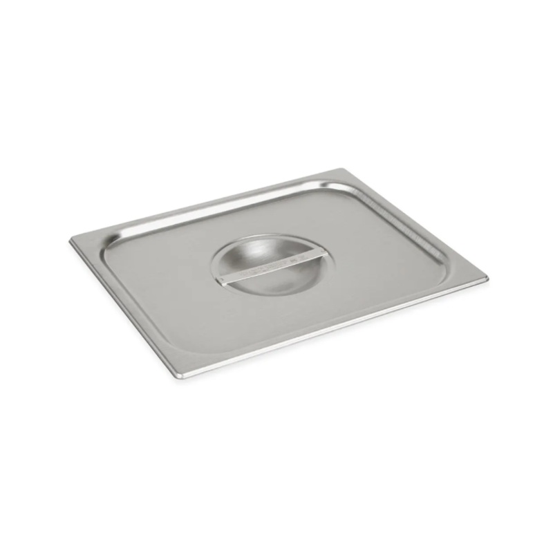 Vollrath 75120 Half-Size Steam Table Food Pan Cover, Stainless - 6/Case