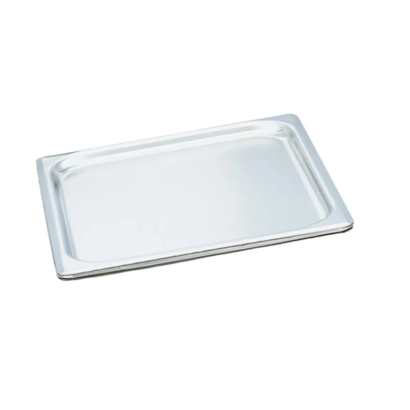 Vollrath 75450 Half-Size Steam Table Food Pan Cover, Stainless - 12/Case