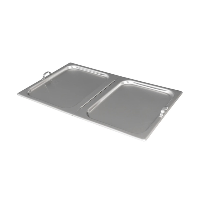 Vollrath 77430 Full-Size Steam Table Food Pan Cover, Stainless - 3/Case