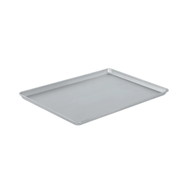 Vollrath N5300 1/1 Full Size Bun / Sheet Pan - 26" x 18" x 1", 14 gauge Aluminum, Natural Finish - 6/Case