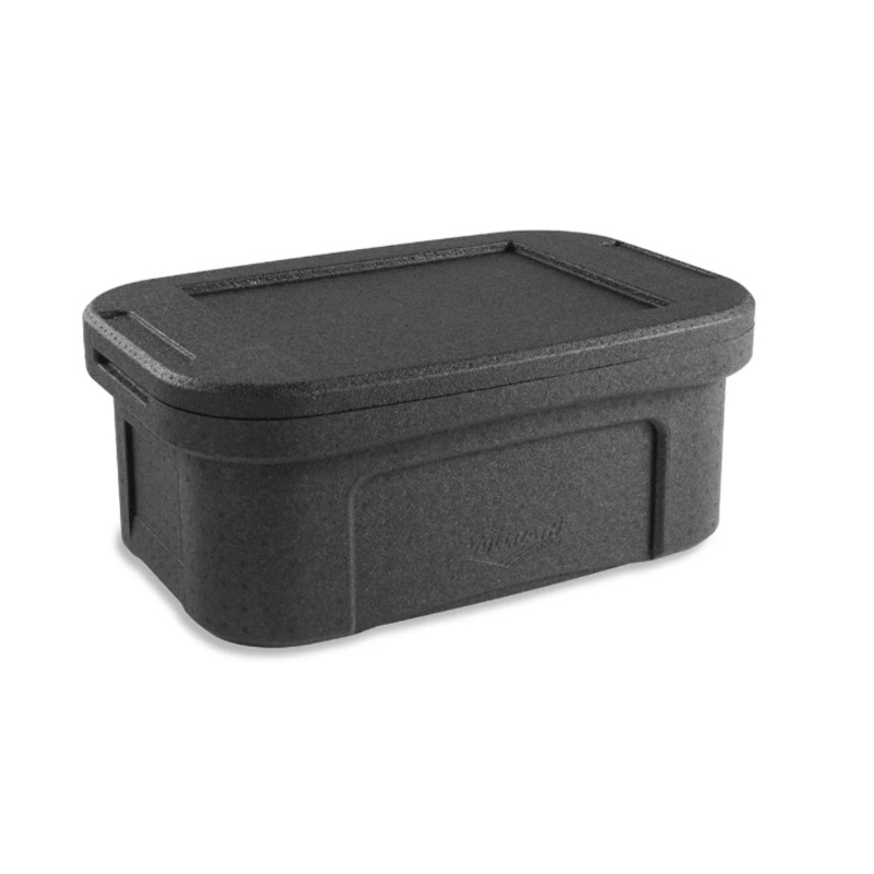 Vollrath VEPPT308 Full Size Insulated Food Carrier - 28 1/4"W x 19 1/4"D x 12"H, Black