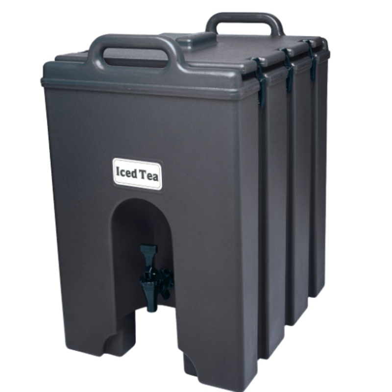 Cambro 1000LCD110 Camtainer Insulated Beverage Dispenser 11-3/4 Gal. - Black