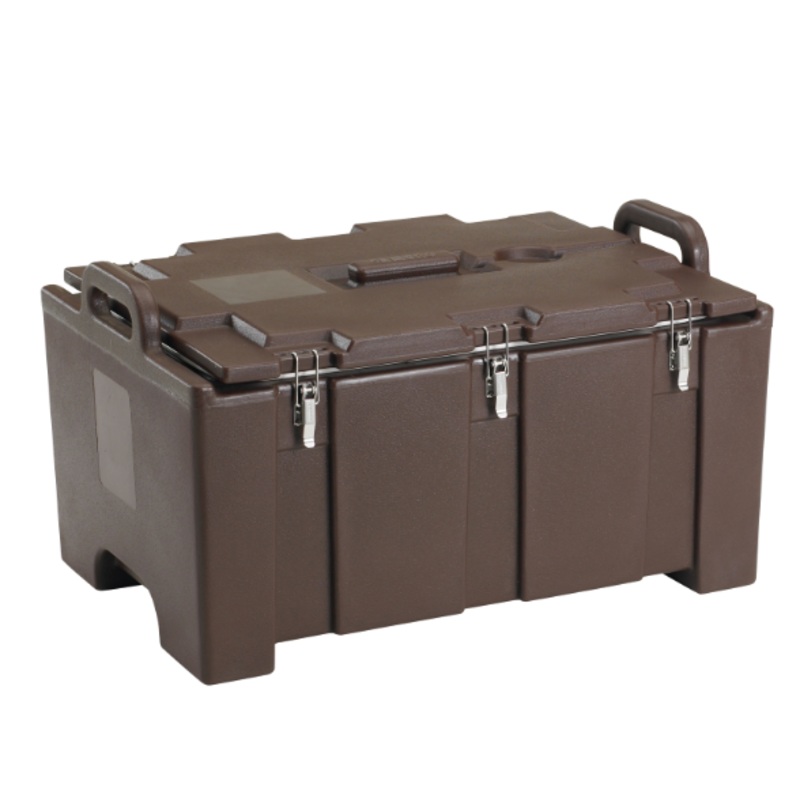 Cambro 100MPC131 Camcarriers Insulated Food Carrier - 40 qt w/ (1) Pan Capacity, Brown