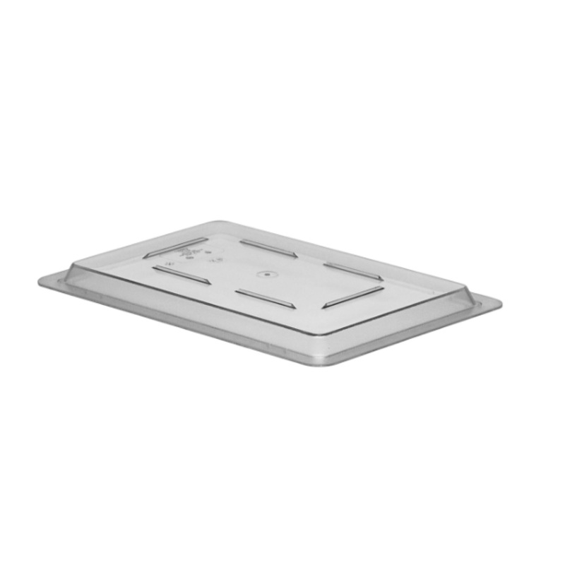 Cambro 1218CCW135 Camwear Food Storage Cover - Flat, 12x18" Clear - 12ea/Case
