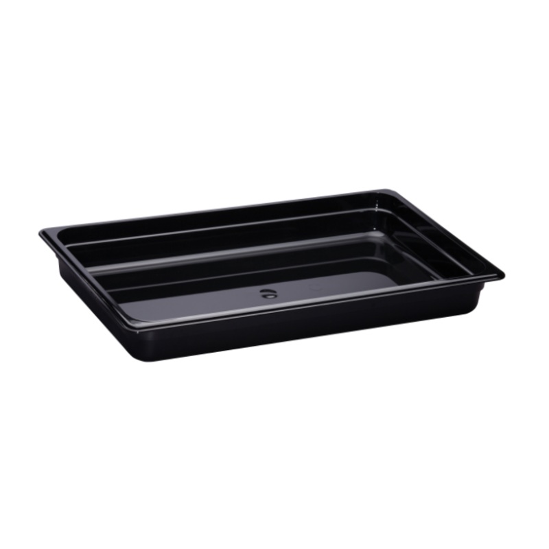 Cambro 12HP110 2 1/2"D Half Size High Temp Food Pan - Non Stick - 12/Case