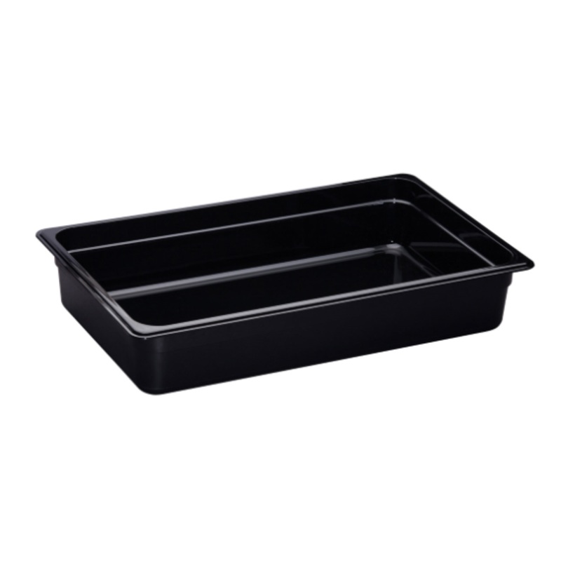 Cambro 14HP110 4"D Full Size High Temp Food Pan - Non-Stick - 6/Case
