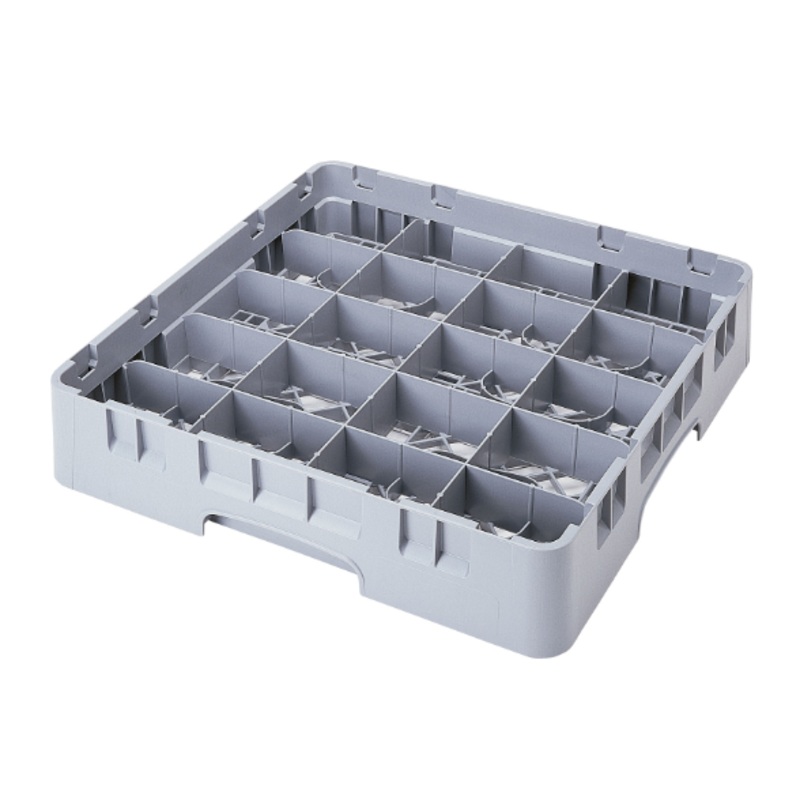Cambro 20C258151 Camrack Cup Rack w/ (20) Compartments - Soft Gray - 6ea/Case